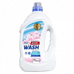 PRO WASH Spring Fresh – Mosógél, 4000 g / 3800 ml
