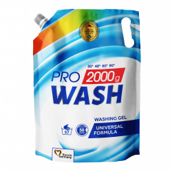 PRO WASH univerzális mosógél – Utántöltő 2 L
