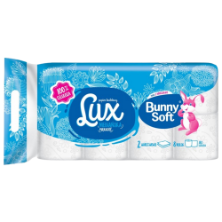 Bunny Soft toalettpapír Lux 8 tekercs (2 rétegű)