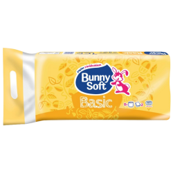Bunny Soft toalettpapír BASIC 8 tekercs (2 rétegű)