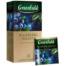 GREENFIELD Blueberry Nights tea 37,5g
