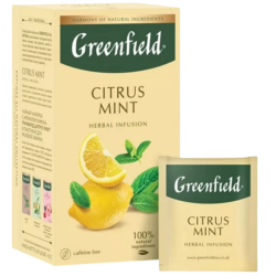 GREENFIELD Citrus Mint tea 30g