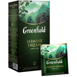 GREENFIELD Jasmin Dream zöld tea 50g
