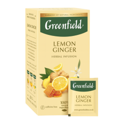 GREENFIELD Lemon Ginger tea 30g