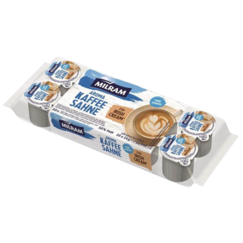 MILRAM Irish cream ízesítésű kávétejszín 10x14g