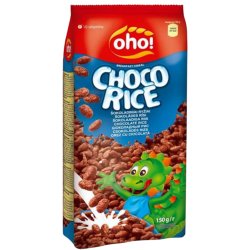 OHO puffasztott rizs csokoládés 150g