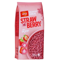 OHO puffasztott rizs epres 150g