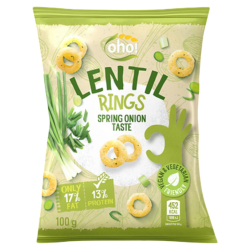 OHO lencse snack hagymás 100g