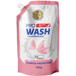 PRO WASH „Careful Protection” Folyékony Szappan Utántöltő – 460 ml