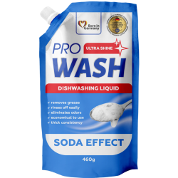 PRO WASH Soda Effect – Utántöltő mosogatószer, 460 ml