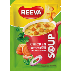 REEVA instant csirkeízű leves krutonnal 17g