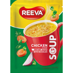 REEVA instant csirkeízű leves tésztával 17g