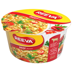 REEVA instant tésztaleves marhahúsos íz 75g