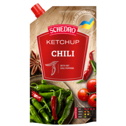 Schedro ketchup chilis ízesítéssel 250g