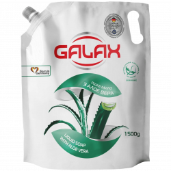 Galax Folyékony szappan 1.5L Aloe Vera (Doypack)