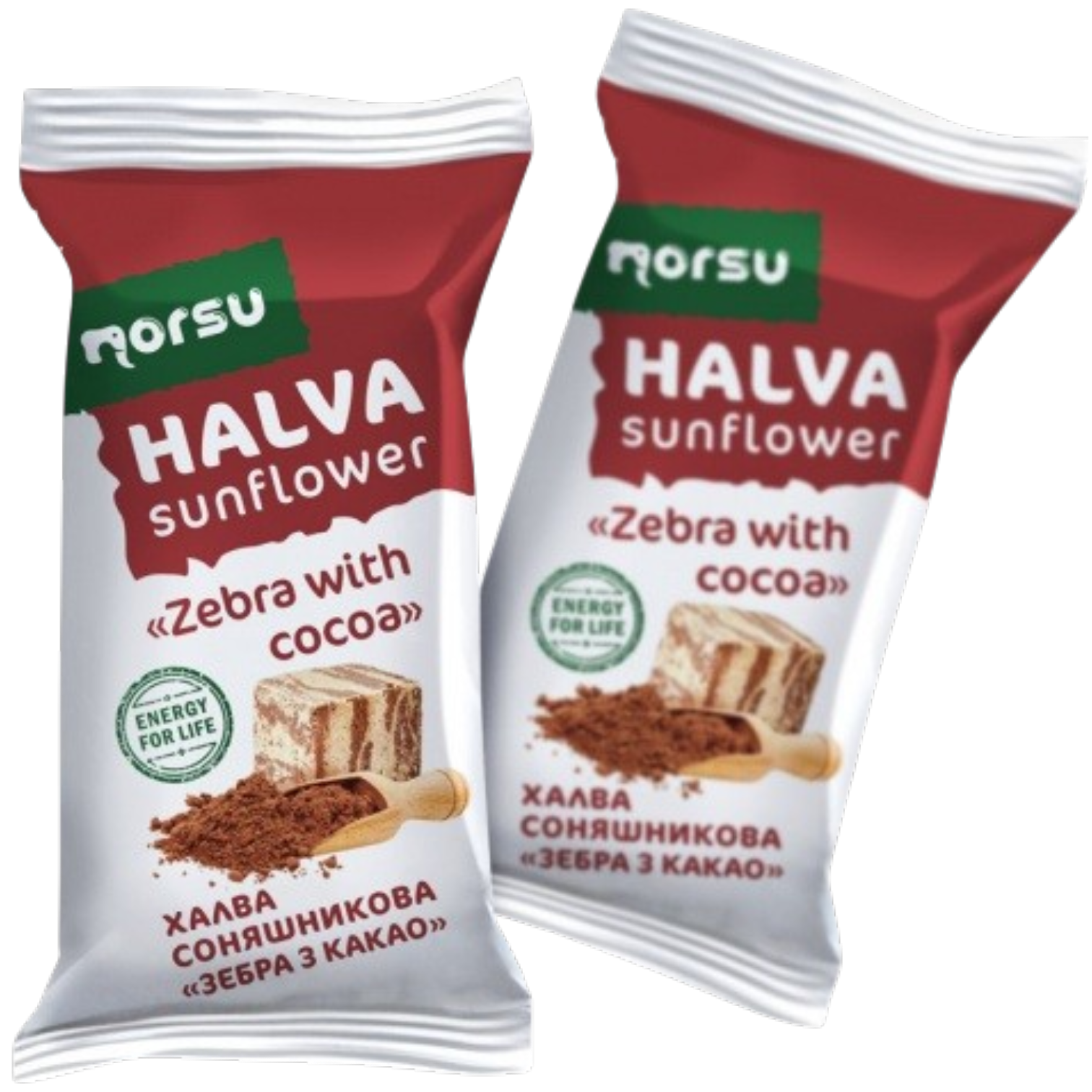 Sunflower halva Zebra with cocoa 30g