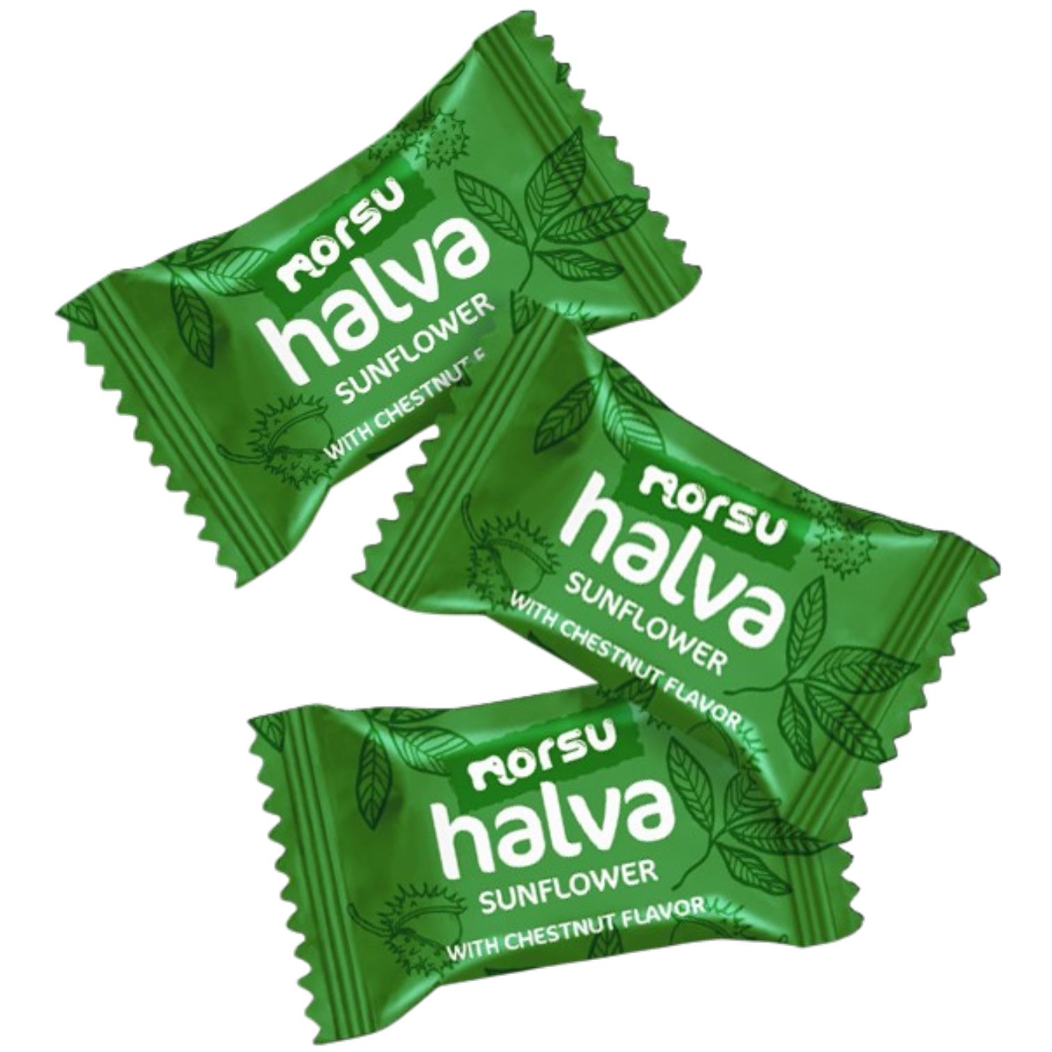 Sunflower halva chestnut mini bar 15g Sunflower halva chestnut mini bar 15g