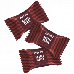 Sunflower halva cocoa mini bar glazed 1.3Kg (13g/db)