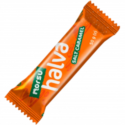 Sunflower halva salted caramel 50g show-box