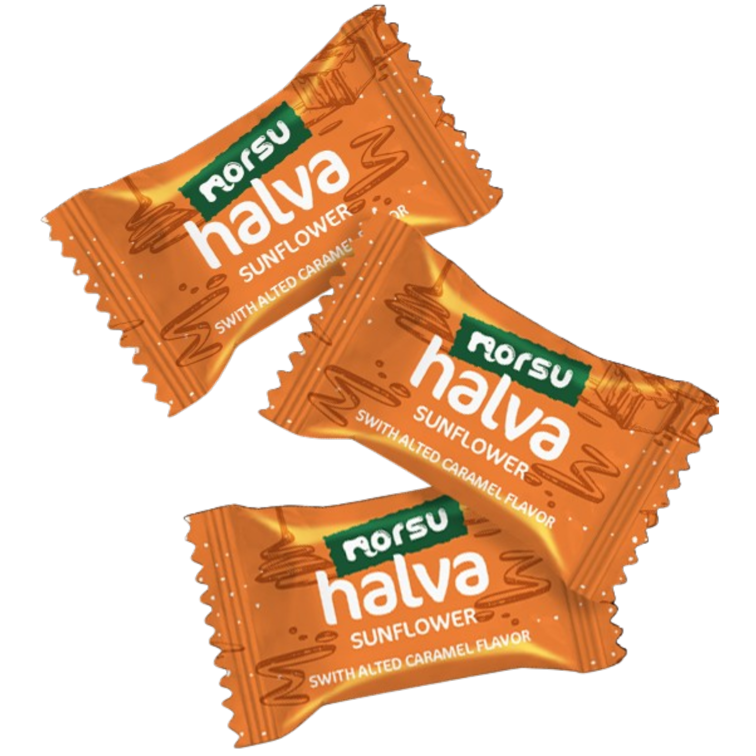 Sunflower halva salted caramel bar 15g