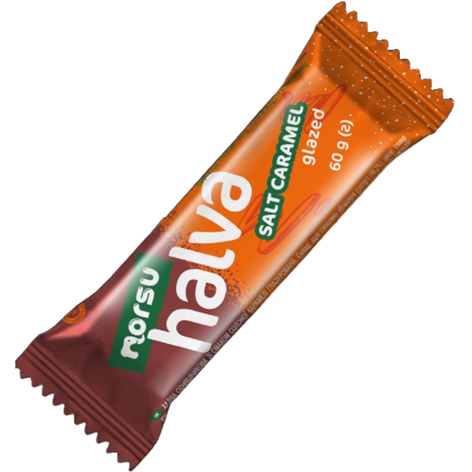 Sunflower halva salted caramel glazed 60g