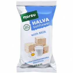 Sunflower halva with milk 210g
