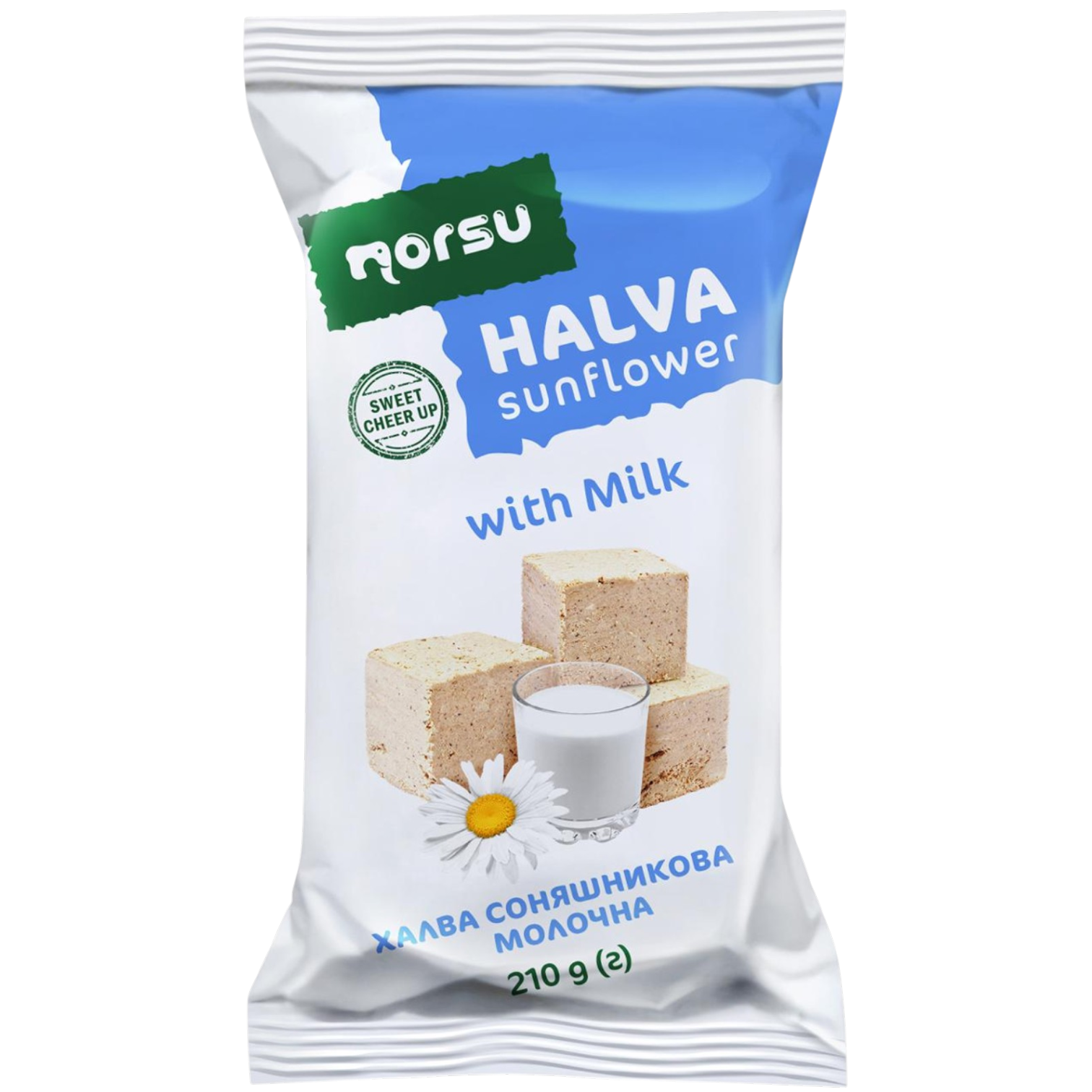 Sunflower halva with milk 210g