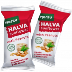 Sunflower halva with peanuts 30g