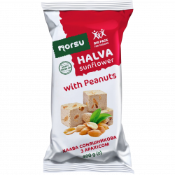 Sunflower halva with peanuts 400g