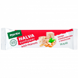 Sunflower halva with peanuts 70g