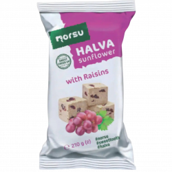 Sunflower halva with raisins 210g