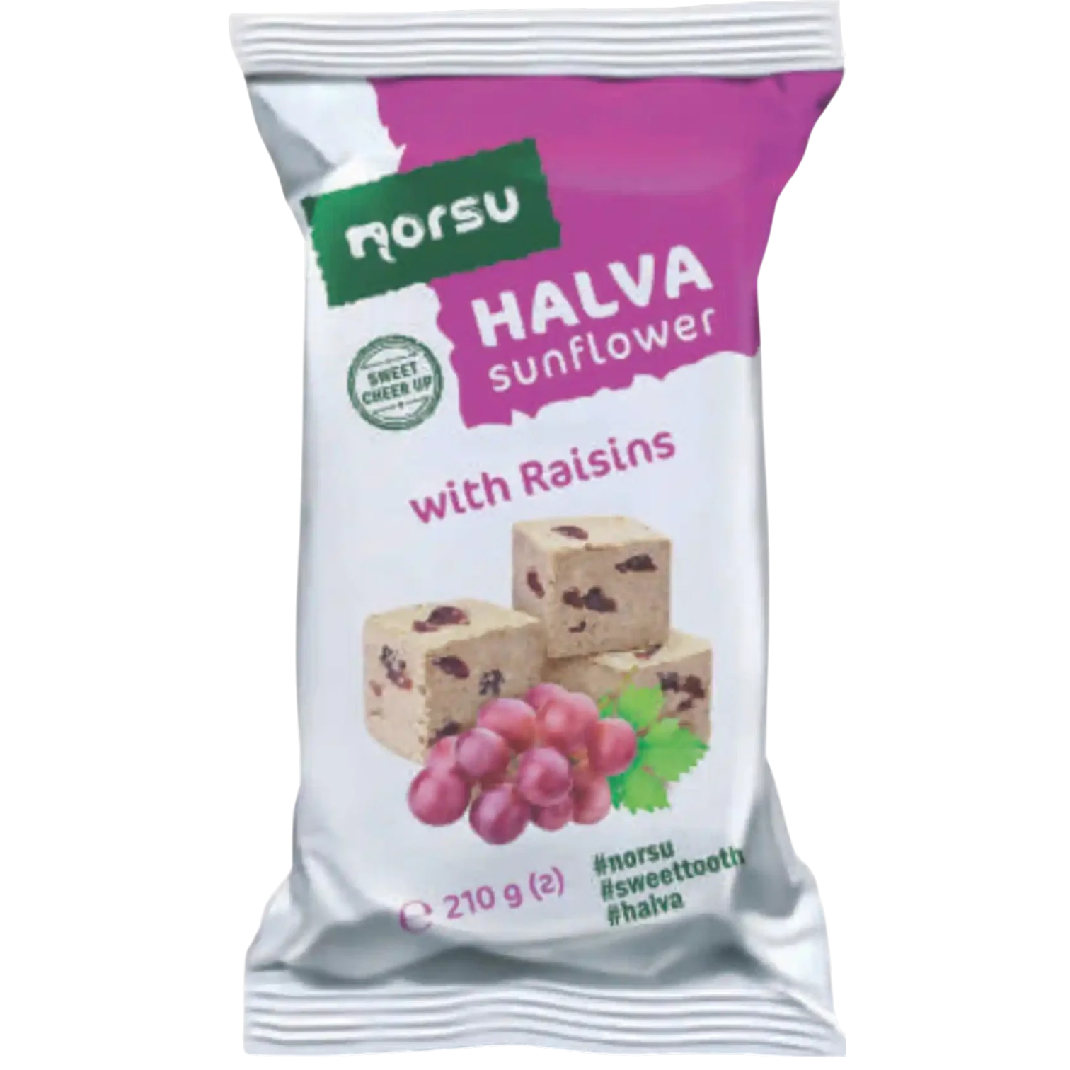 Sunflower halva with raisins 210g Sunflower halva with raisins 210g